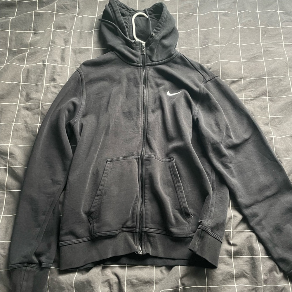 Black nike zip up